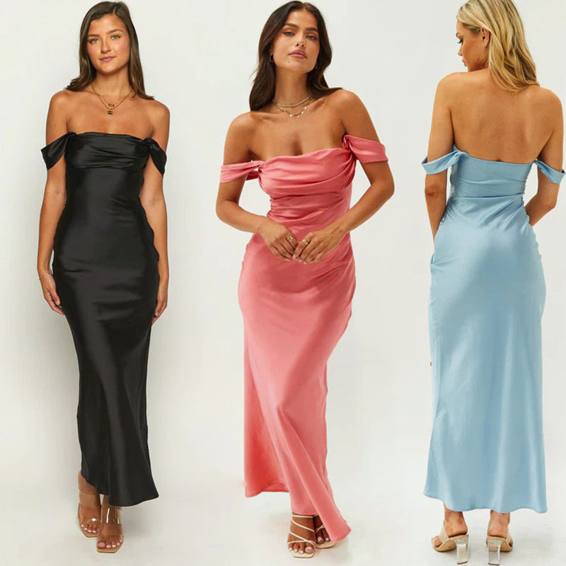 Soft Life Satin Muse Dress