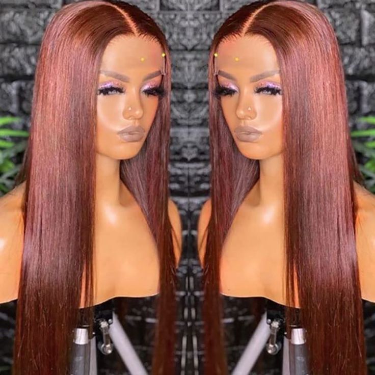 Autumn Flame Straight HD Lace Wig