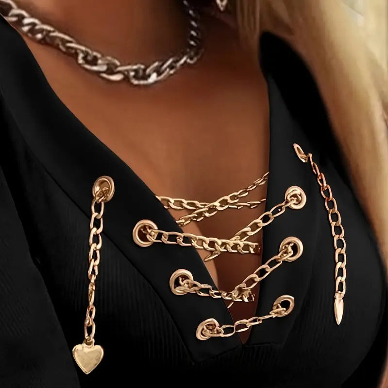 Soft Life Chain Muse Top