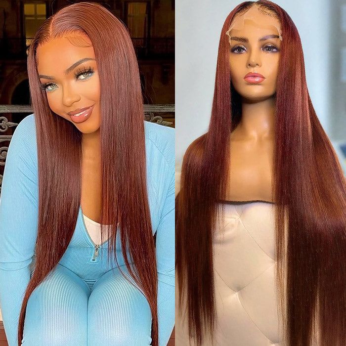 Autumn Flame Straight HD Lace Wig