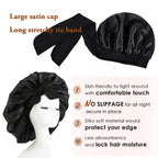 Silk Satin Bonnet - Protect Your Hair While You Sleep