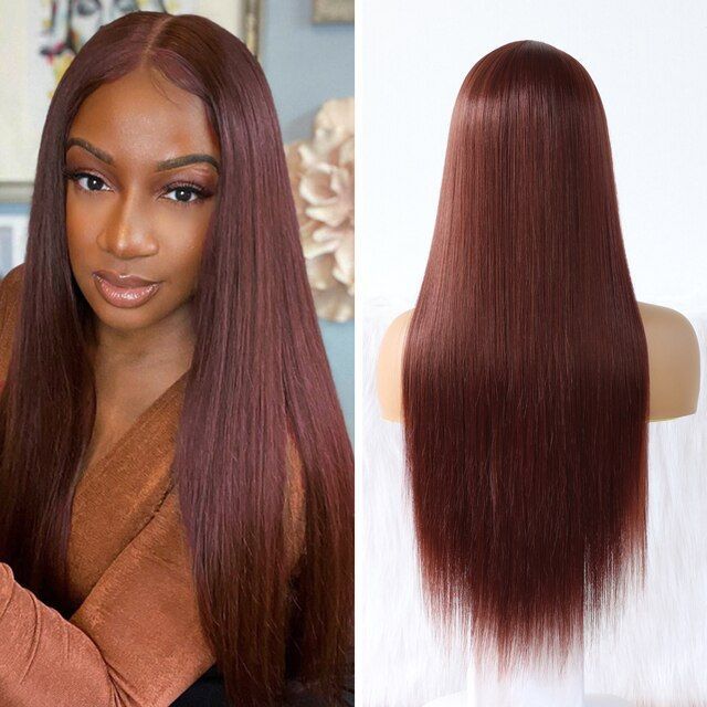 Autumn Flame Straight HD Lace Wig